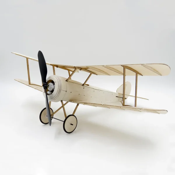 Dancing Wings Hobby K6 Sopwith Pup 378mm Wingspan Balsa Wood Micro RC Airplane Warbird Biplane KIT/ KIT+Power Combo - Image 2