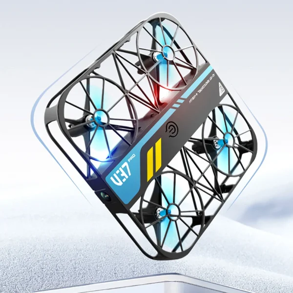 4DRC V37 MINI WiFi FPV with HD Camera Altitude Hold Mode Grid Full Protection Child Gift LED Light Pocket RC Toys Drone Quadcopter RTF - Image 8