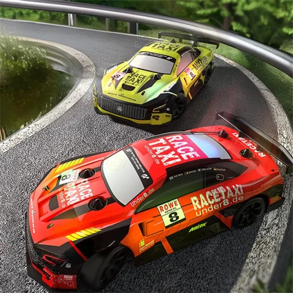 JJRC Q165 1/18 2.4G 4WD Dual Motor with LED Lights Super GT Sport Racing Drift RC Car RC Vehicles Model RTR Child Toys - Image 2