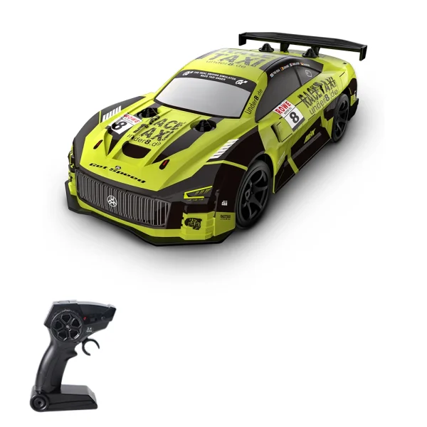JJRC Q165 1/18 2.4G 4WD Dual Motor with LED Lights Super GT Sport Racing Drift RC Car RC Vehicles Model RTR Child Toys - Image 6
