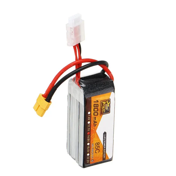 ZOP Power 14.8V 1800mAh 85C 4S Lipo Battery XT60 Plug for FPV RC Drone - Image 4