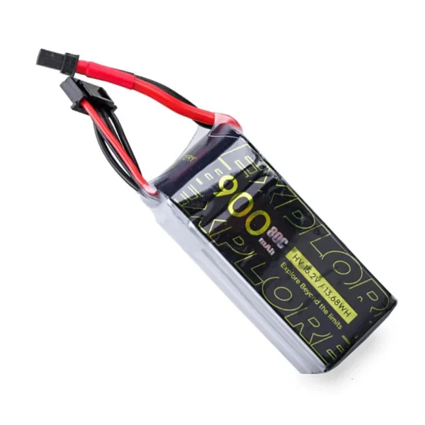 Flywoo Explorer 15.2V 900mAh 80C 4S1P LiPo Battery XT30 Plug for SpeedyBee BEE25 FPV Racing Drone - Image 2
