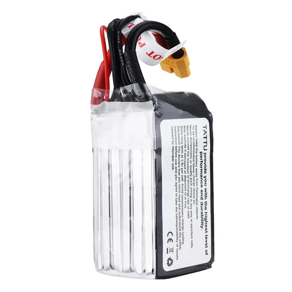 TATTU R-LINE V3.0 6S 22.2V 1300mAh 120C 6S1P LiPo Battery XT60 Plug for Mark5 HD iFlight Nazgul5 V3 Geprc Cinelog35 V2 RC Drone FPV Racing - Image 5