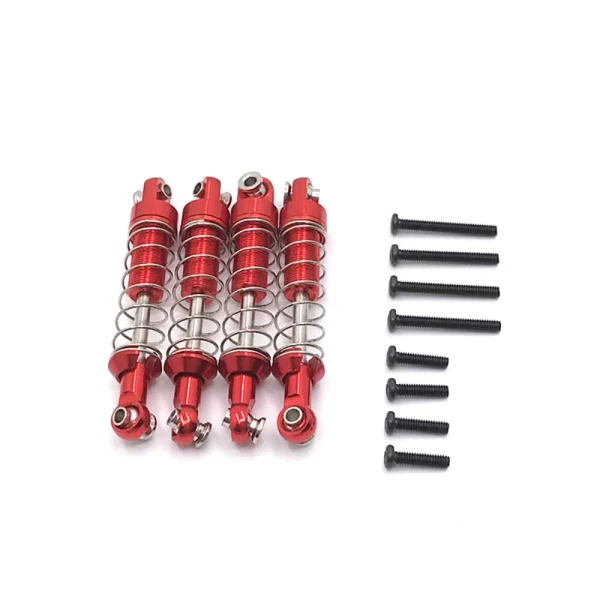 4PCS Metal Upgraded Shock Absorber For MN D90 D91 D96 MN98 99S WPL C14 C24 C34 RC Car Parts - Image 5