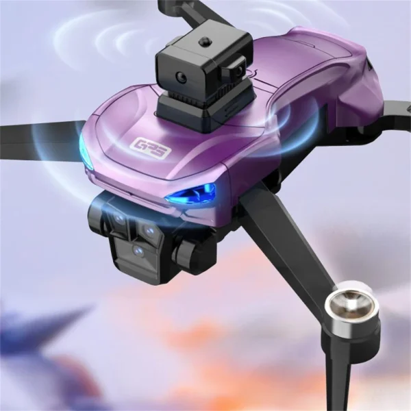 ZD102S GPS 5G WiFi FPV with 4.3inch LCD Screen Controller 720P HD Dual Camera Servo Gimbal 360 Obstacle Avoidance Brushless Foldable RC Drone Quadcopter RTF - Image 5