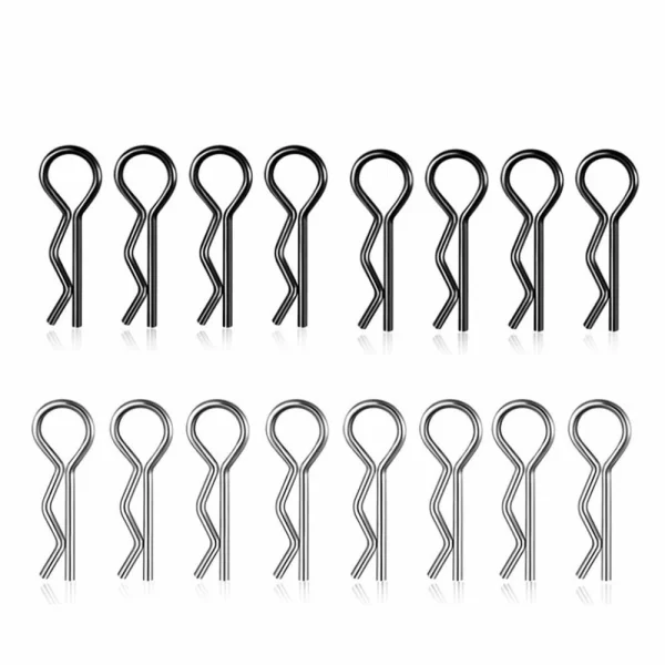 120pcs Car R Clip For 1/10 1/12 TAMIYA wltoys HSP RC Car Shell Canopy