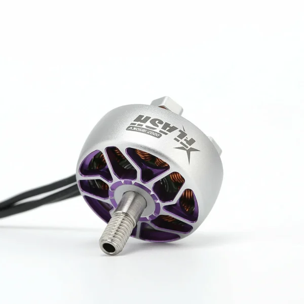 FlyFishRC Flash 2207 1850KV 6S / 2750KV 4S Unibell Brushless Motor Grey Purple Color for Freestyle FPV Racing RC Drone - Image 4