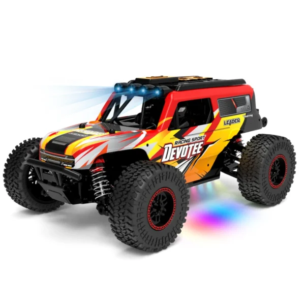 XDKJ 026 027 028 RTR 1/20 2.4G 4WD 42km/h Brushless RC Car Off-Road Truck LED Light High Speed Racing Vehicles Models Toys - Image 3