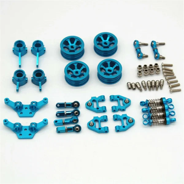 Wltoys 284161 284010 284131 K989 K969 K979 1/28 RC Car Upgraded Full Metal Parts Set Vehicles Model Spare Accessoires
