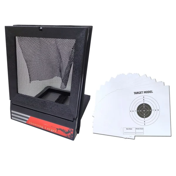 Shooting Target Box Net Cloth CSGO Recycling Adult Practice Paper Targets Sling Collection Portable Foldable High Precision Scoring Toys - Image 5