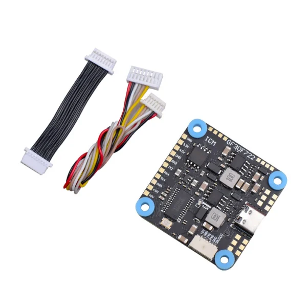 30X30mm JHEMCU GF30F722-ICM F722 Baro OSD 5V 10V Dual BEC Flight Controller 3-8S for FPV Freestyle HD RC Drone - Image 4