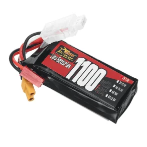 ZOP Power 2S 7.6V 1100mAh 60C 8.36Wh LiPo Battery XT30 Plug for RC Car