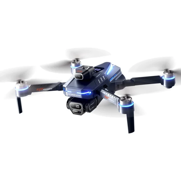 LSRC GT8 WiFi FPV with HD Front Bottom Rear Three Camera Servo Gimbal 360 Obstacle Avoidance Brushless Foldable RC Drone Quadcopter RTF - Image 3