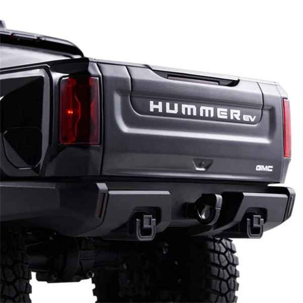 FMS FCX18 Hummer EV RTR Two Battery 1/18 2.4G 4WD RC Car Pickup Truck Off-Road Rock Crawler LED Light Two Speed Full Proportional Vehicles Models Toys - Image 4