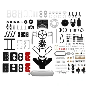 TOYAN Engine FS-B400 14cc Flat-four Engine Horizontal Opposed 4 Cylinder 4 Stroke Nitro H4 Engine Model Kit