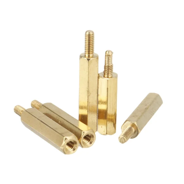 350Pcs Hexagonal Copper Column M2 Hex Nut Standoff Single Head Pillar MFF Male-Female Female For PCB Board Motherboard Spacer - Image 6