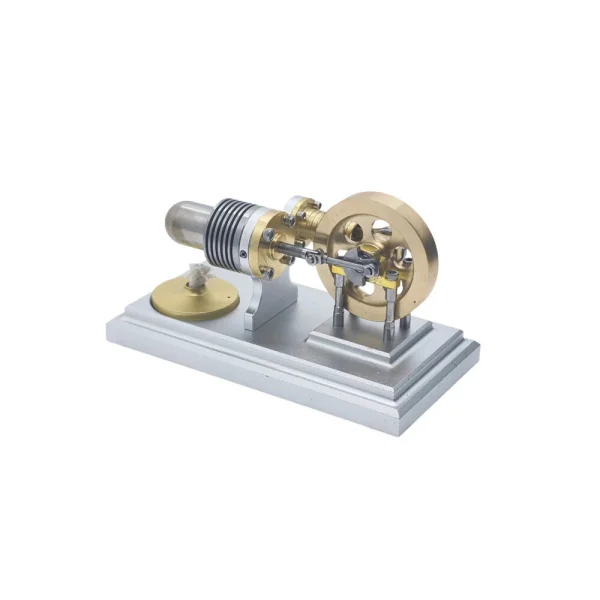 J06C Hot Horizontal Mini Stirling Engine Model Science Discovery Toys - Image 5