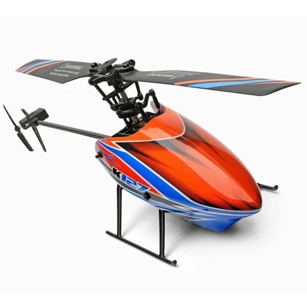 XK K127 4CH 6-Axis Gyro Altitude Hold Flybarless RC Helicopter RTF - Image 5