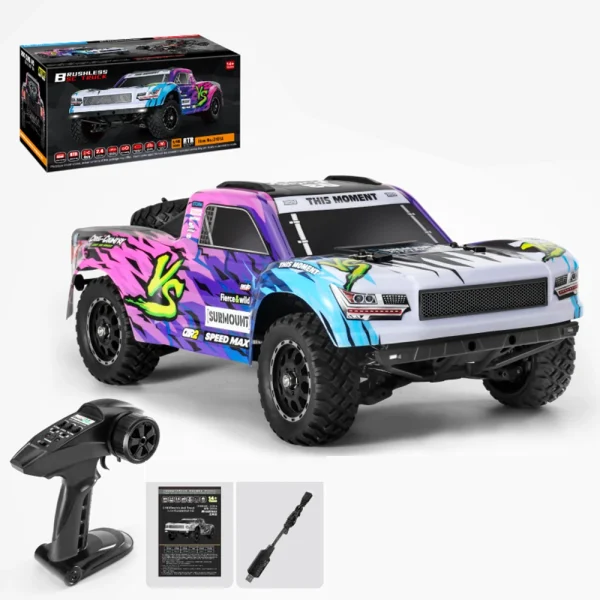 HBX 3103A 1/16 2.4G 4WD High Speed Brushless RC Car RTR Electric Short Truck Full Proportional Control Vehicle Models