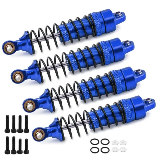 4PCS Upgraded Shock Absorbers Dampers for 1/18 LaTrax RC Cars Vehicles Models Spare Parts Accessories#7665 - Image 2