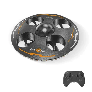 FUQI MODEL S100 Altitude Hold Headless Mode 360 Roll Circle Protection Kids Gifts HD LED Foam 2.4G 4CH 6-Axis Remote Control UFO RC Drone Quadcopter RTF