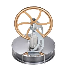 LL-001 Metal Low Temperature Stirling Engine Model DIY Class Teaching Heat Education Desktop Display Toy Gifts