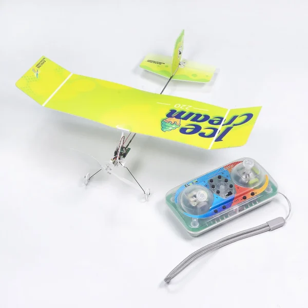 Dancing Wings Hobby E23 ICE CREAM 220mm Wingspan 2.4GHz 3CH PP Foam Mini Indoor RC Airplane RTF - Image 6