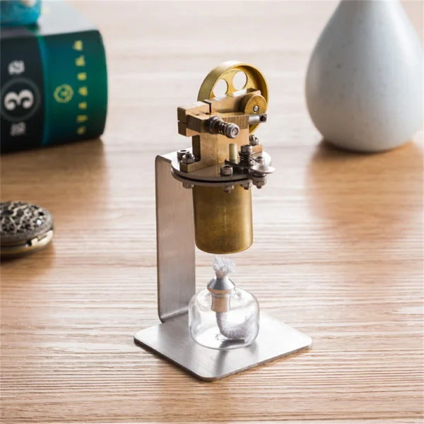 STARPOWER QX-M-ZQJ-06 Mini Copper Boiler Steam Engine Stirling Engine Model Physics Experiment Science Discovery Production Invention Gift Collection Toys - Image 6
