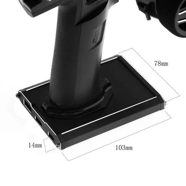 Metal Remote Controller Protector Base Battery Protection Bracket for FS-NB4 Transmitter - Image 4