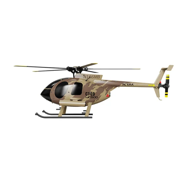 RC ERA C189 MD500 2.4G 4CH UAV 1:28 Fixed Height Single Blade Flybarless RC Helicopter RTF - Image 6