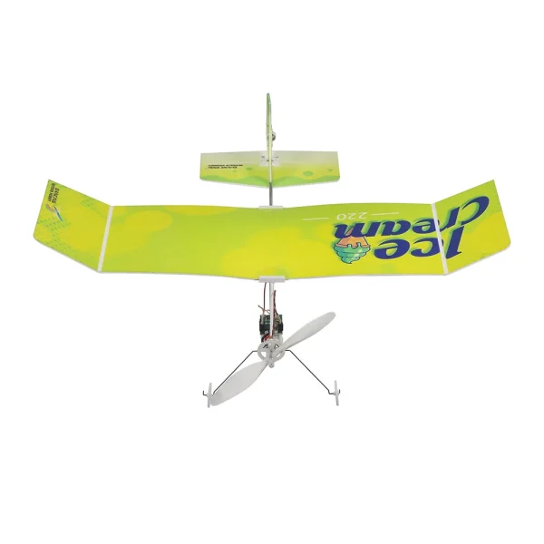 Dancing Wings Hobby E23 ICE CREAM 220mm Wingspan 2.4GHz 3CH PP Foam Mini Indoor RC Airplane RTF - Image 5