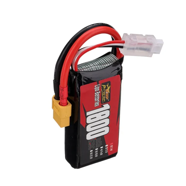ZOP Power 2S 7.4V 1800mAh 120C 13.32Wh LiPo Battery XT60 Plug for RC Drone - Image 6