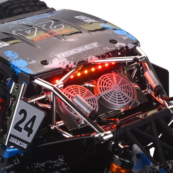 ZD Racing DBX 07 1/7 4WD 80km/h Fast Brushless RC Car 6S Vehicles Desert Monster Off-Road Models RTR/KIT Frame - Image 6