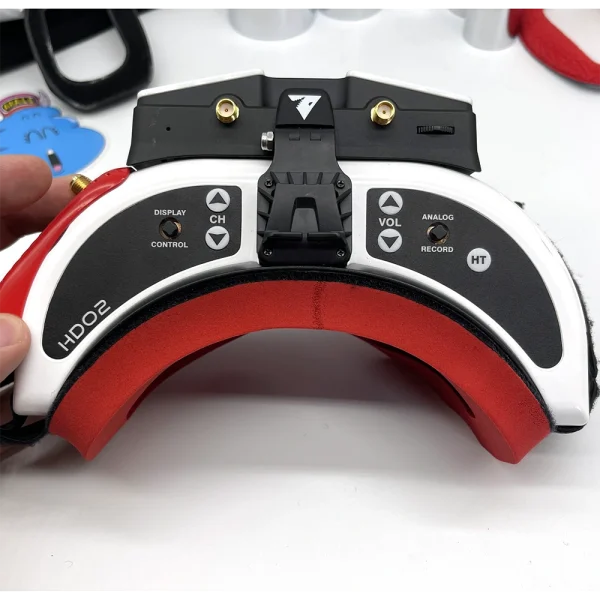 2PCS URUAV Upgraded Universal Soft Thin Sponge Pad Spare Part for HD3 HDO HDO2 Attitude V6 FatShark FPV Goggle - Image 6