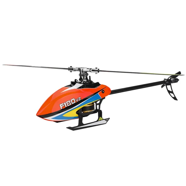 Eachine & YXZNRC F180 V2 6CH 3D6G System Dual Brushless Direct Drive Motor Flybarless RC Helicopter RTF Compatible with FUTABA S-FHSS - Image 4
