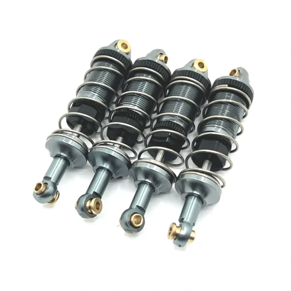 4pcs Metal Upgraded Oil Shock Absorber For MJX 1/14 14301 14302 14303 RC Car Parts - Image 4