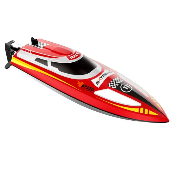 Flytec V003 RTR 2.4G 30km/h RC Boat High Speed Competitive Racing LED Lights Waterproof Auto Capsize Reset Self-Righting 3 Speed Ultra Long Using Time Water Cooling System Vehicles Models Toys - Image 3