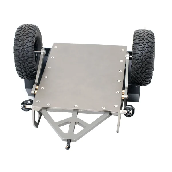 1/10 Metal CNC Simulate Trailer For D90 SCX10 TRX4 RC Car Parts Cralwer Models - Image 5