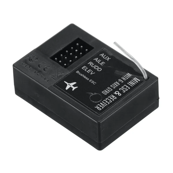 Volantex RC EAR403 PR2202 5CH Receiver with Gyro for RC Airplane 765-1/Super Cup 765-2/Mustang 768-1/767-2 Ranger 750 - Image 4