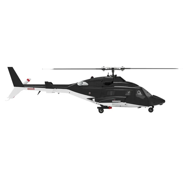 Eachine E188S AirWolf 2.4G 9CH 6G GPS Optical Flow Localization LiDAR TOF Altitude Hold Dual Brushless Motor 1:34 Scale Flybarless RC Helicopter RTF - Image 4