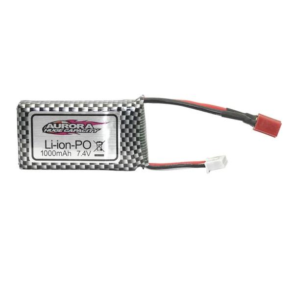 Xinlehong 7.4v 1000mAh 2S Li-ion Battery T Plug QDJ02 for Q901 Q902 Q903 1/16 RC Car Parts - Image 2