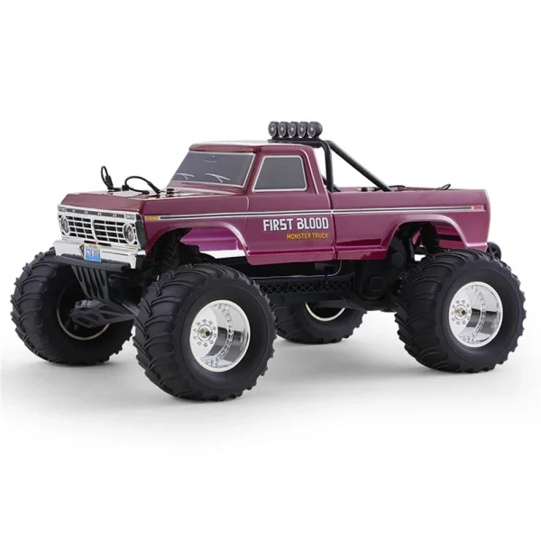 FMS for Ford F100 RTR 1/10 2.4G RWD 30km/h RC Car Monster Truck Off-Road Full Proportional Vehicles Models Toys - Image 2
