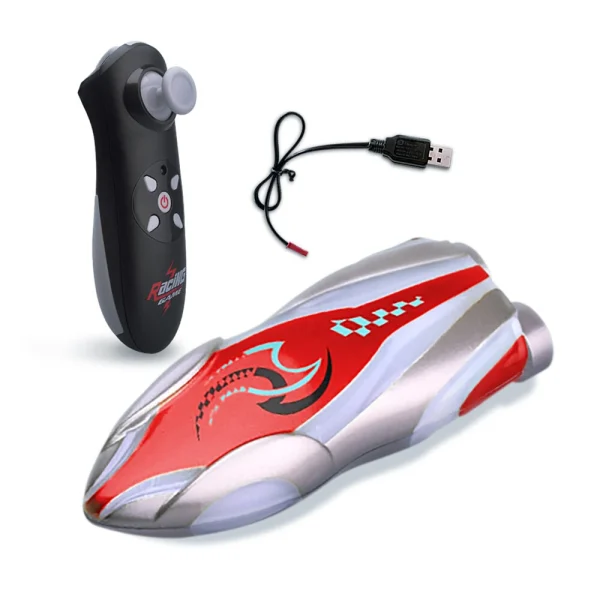HUICAN 809 Mini Remote Control High Speed RC Boat Two Motors Led Light 360 Rotation Palm Speed Boat Summer Water Toy Pool Toy - Image 3
