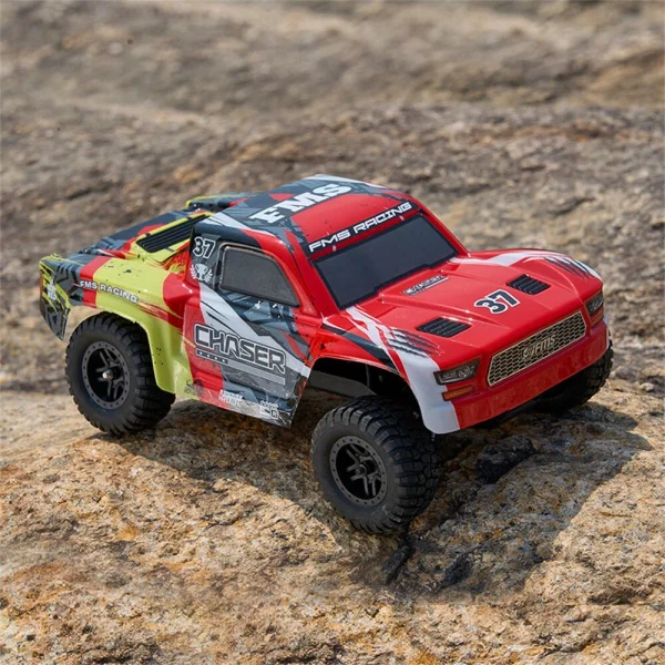 FMS FSC24 for Chaser RTR 1/24 2.4G 4WD RC Car Short Course Off-Road Truck Two Speed Full Proportional Metal Diff Vehicles Models Toys - Image 9
