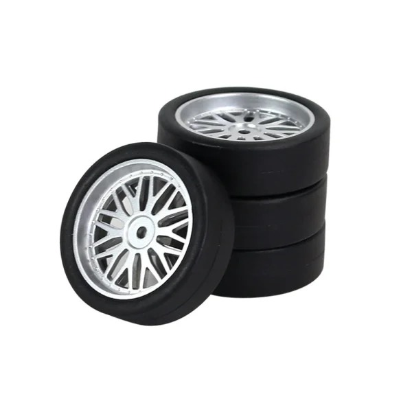 4PCS LDRC A86 A86P 1/18 RC Car Upgraded Drift Tires Wheels Vehicles Models Spare Parts LA0034-1 - Image 2