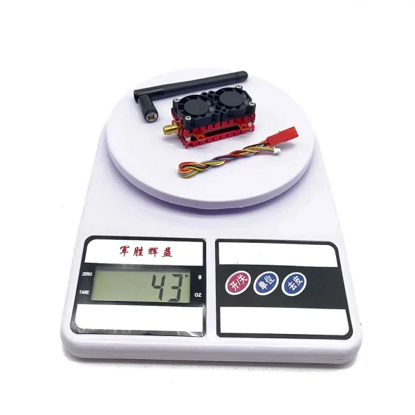 SLONWAKE 5.8G 48CH 5W FPV Transmitter 200mW 500mW 1200mW 5000mW VTX Dual Cooling Fan Built-in Microphone for RC Drone Airplane Long Rang - Image 8