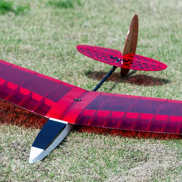 Dancing Wings Hobby FDCG12 1.2M Wingspan Windrunner Discus Launch Glider Balsa ARF F3K DLG RC Airplane KIT/KIT+Servo Combo - Image 5