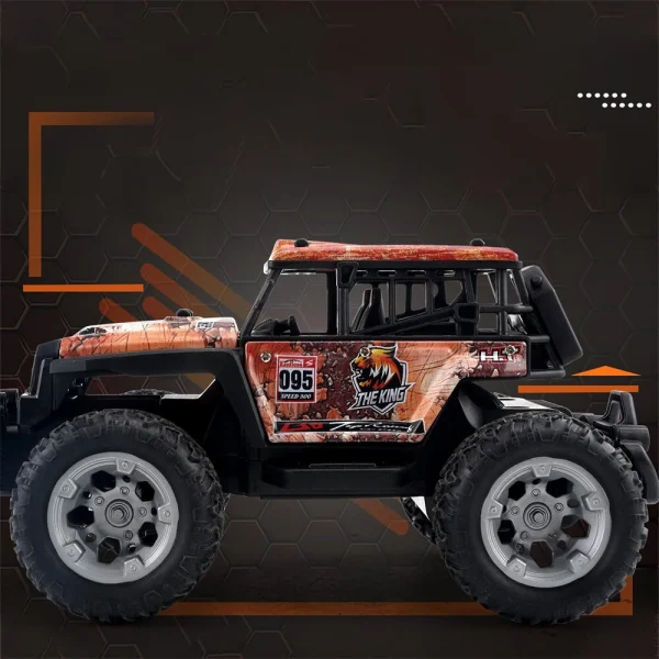JJRC Q181 1/20 2.4GHz 30KM/h RC Car Truck with LED Lights High Speed Off Road Vehicles RTR - Image 5