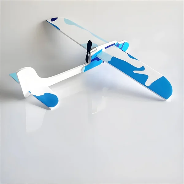 Single Wing Airplane Model Electric Foam Glider Assembly kit Science Education Outdoor Children's Hand-assembled Toys - Image 2