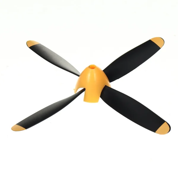 VolantexRC Mini Mustang P-51D RC Airplane Fixed Wing Spare Part 4-Blade Propeller Full Set - Image 3